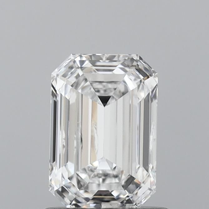 Emerald 1.01ct D SI2 diamond