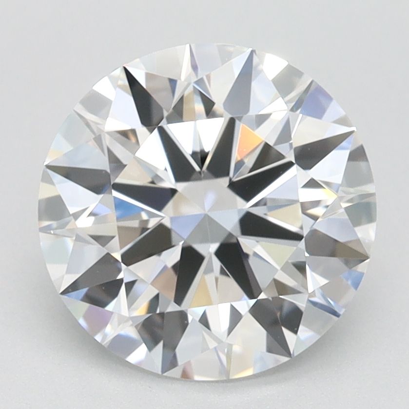 2ct Round D - VVS1 - Very Good cut - LD288600