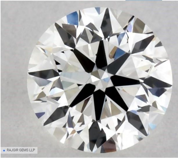 0,30 ct Okrągły diament naturalny