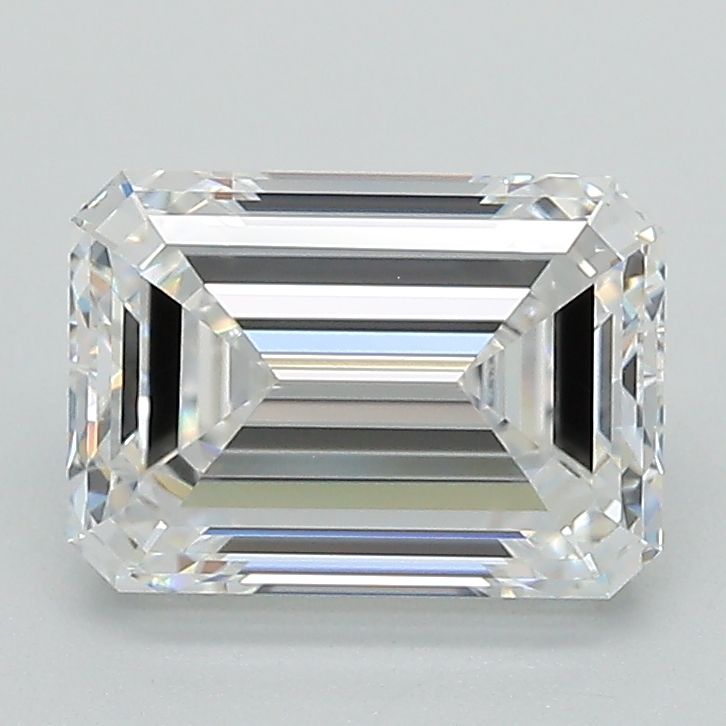 2.01ct Emerald D - VVS2 - Excellent cut - LD315274