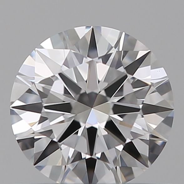 0.51 Carat round Lab Grown Diamond Front View