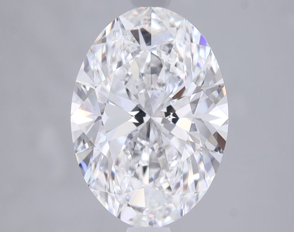 2.21 Carat oval Lab Grown Diamond Front View