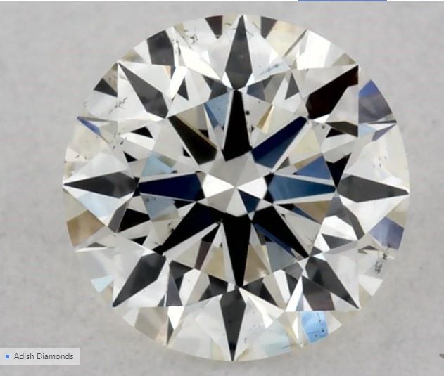 0,31 ct Okrągły diament naturalny