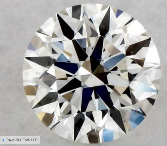 0,31 ct Okrągły diament naturalny
