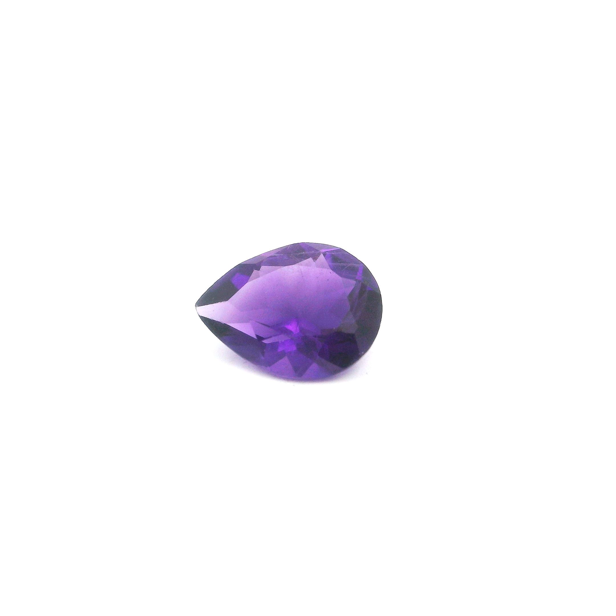 PEAR 1.38ct PURPLE SI
