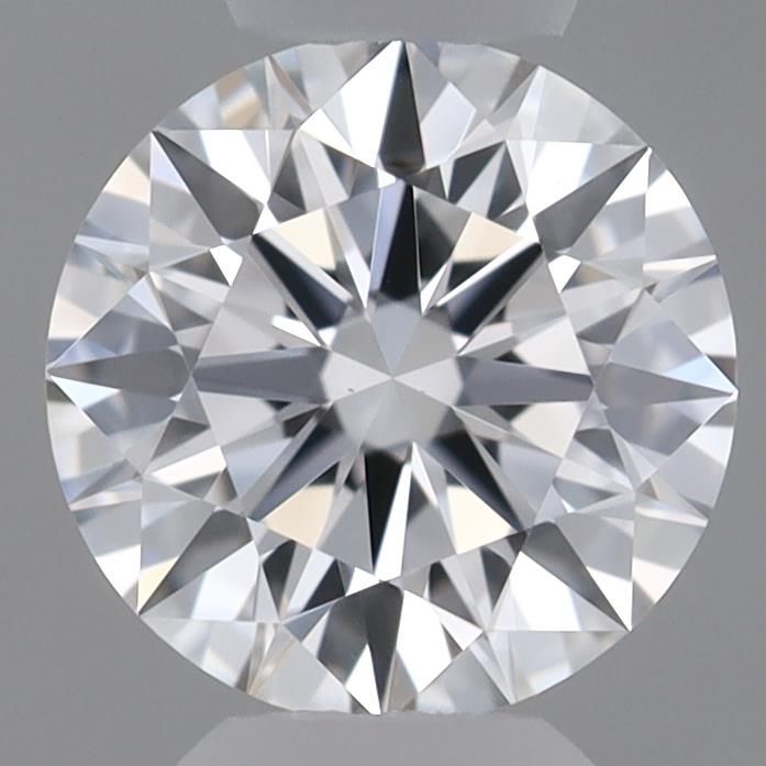 0.54 Carat round Lab Grown Diamond Front View