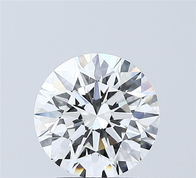 2ct Round D - VVS2 - Very Good cut - LD261883