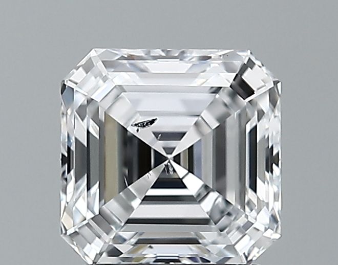 1.50 carat e SI2 EX  Cut GCAL asscher diamond