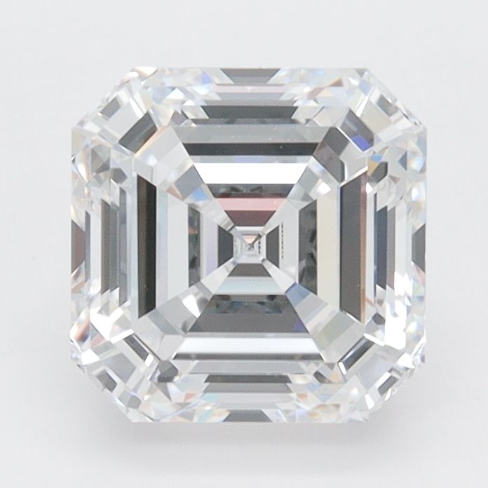 2ct Asscher E - IF - Excellent cut - LD348444