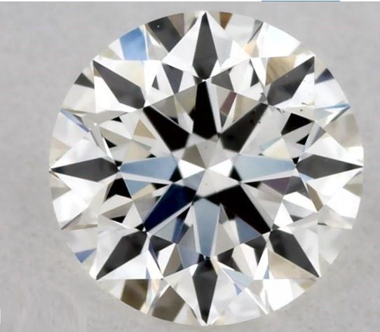 0,30 ct Okrągły diament naturalny