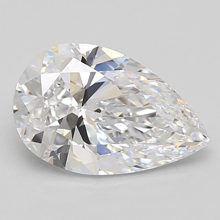 2ct Pear D - IF - Excellent cut - LD321559
