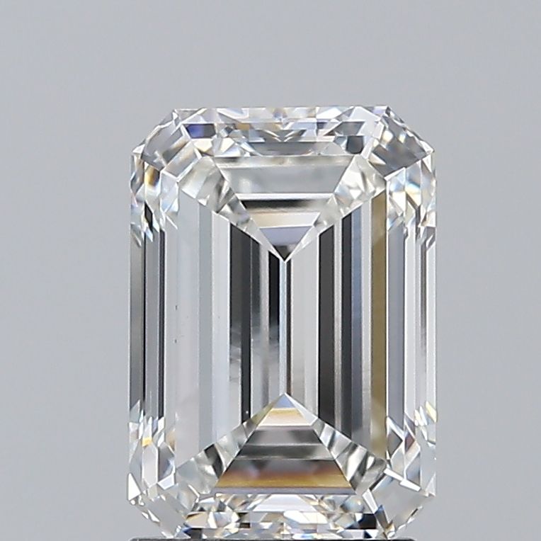 2.04ct Emerald F - VVS2 - Excellent cut - LD193334