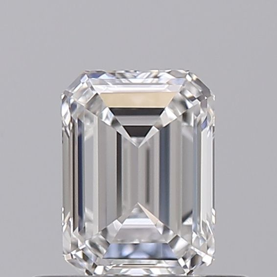 Diamant Émeraude 0.49 ct - Couleur E - Pureté VVS2