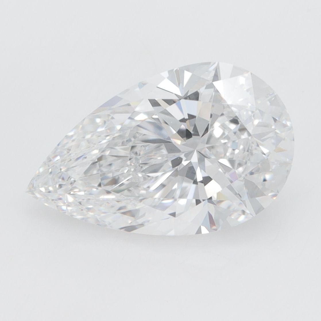 2.01ct Pear D - VVS1 - Excellent cut - LD312643