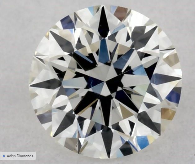 0,31 ct Okrągły diament naturalny