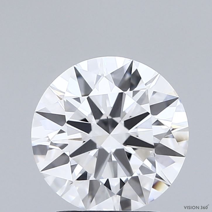 2ct Round E - VS1 - Very Good cut - LD48454