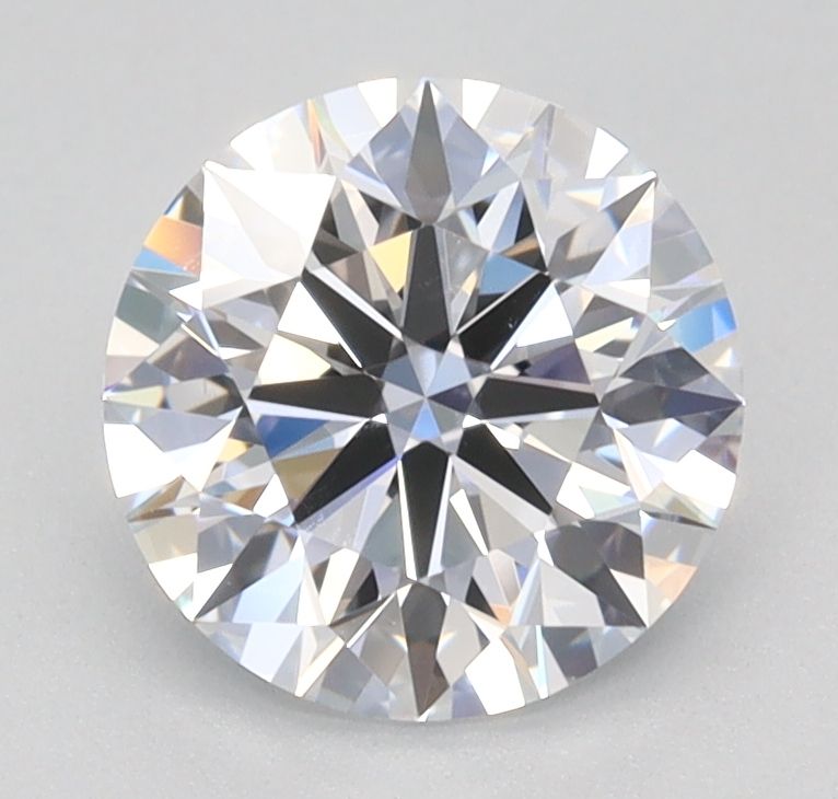 1.21 Carat round Lab Grown Diamond Front View
