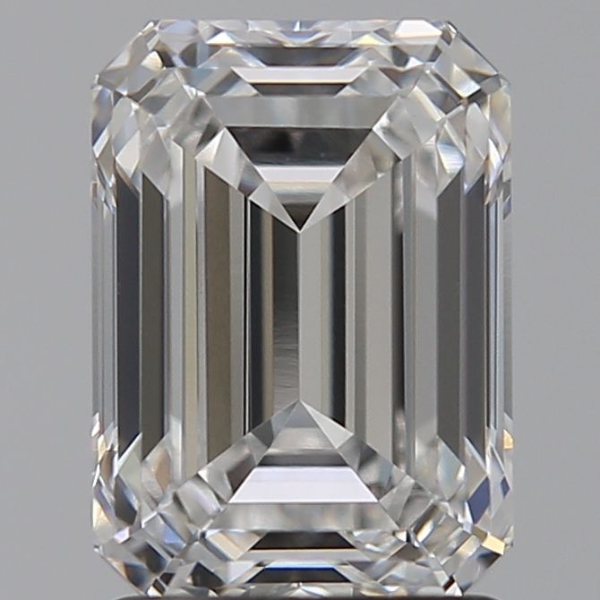 2.04ct Emerald D - VVS1 - Excellent cut - LD234259