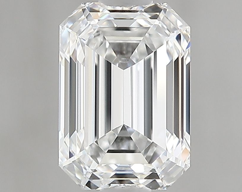 1.02 Carat emerald Lab Grown Diamond Front View
