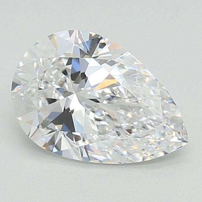 2ct Pear D - VVS1 - Excellent cut - LD171886