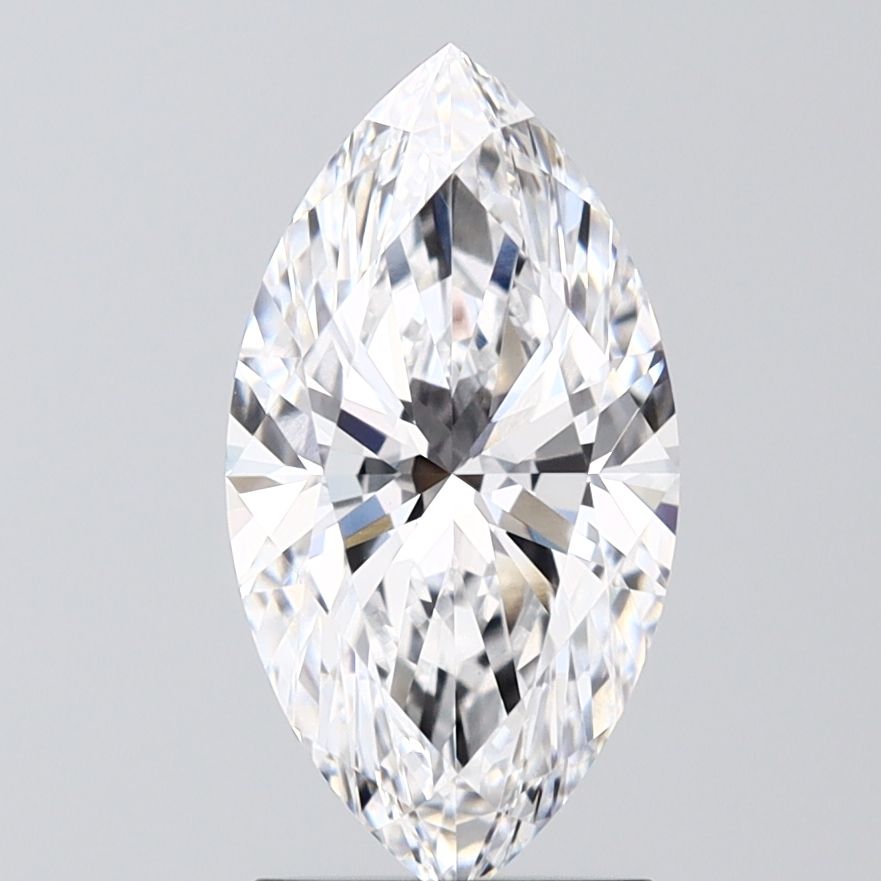 2.01ct Marquise D - VVS2 - Excellent cut - LD388076
