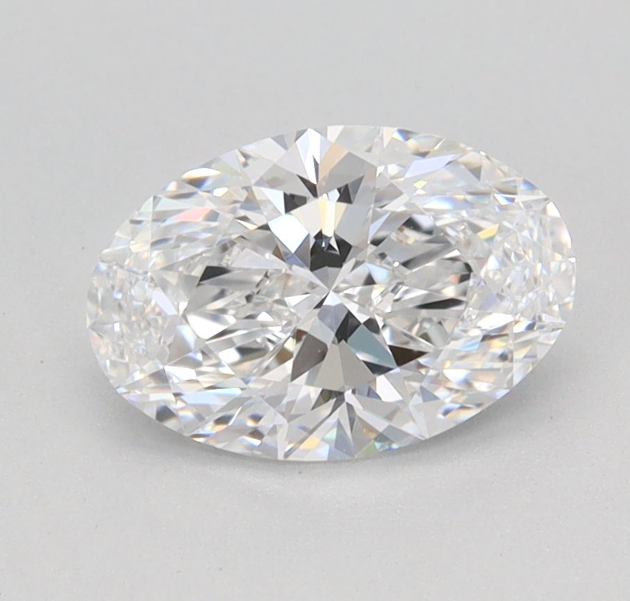 1.02 Carat oval Lab Grown Diamond Front View