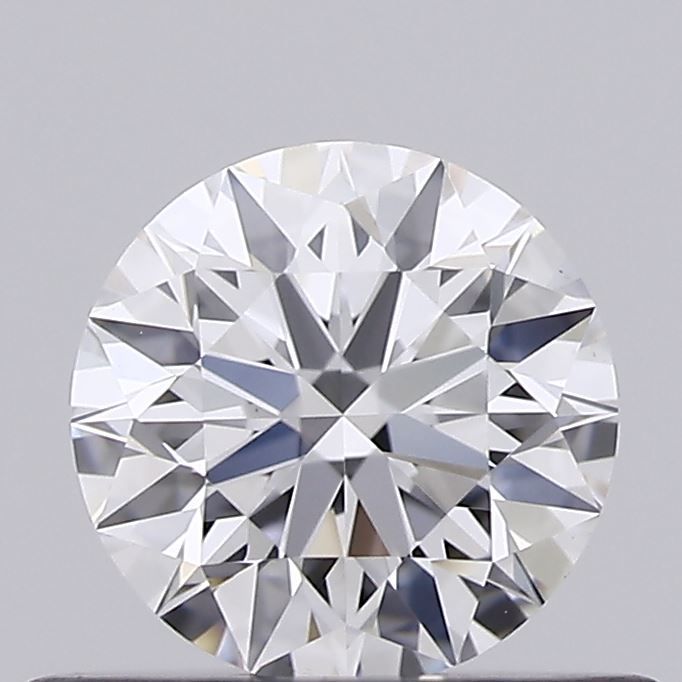 0.52 Carat round Lab Grown Diamond Front Image