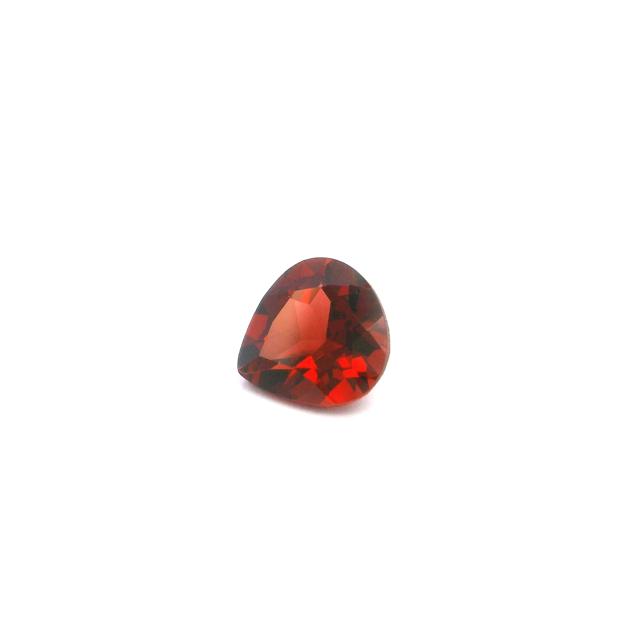 1.39 ct Pear Red Garnet