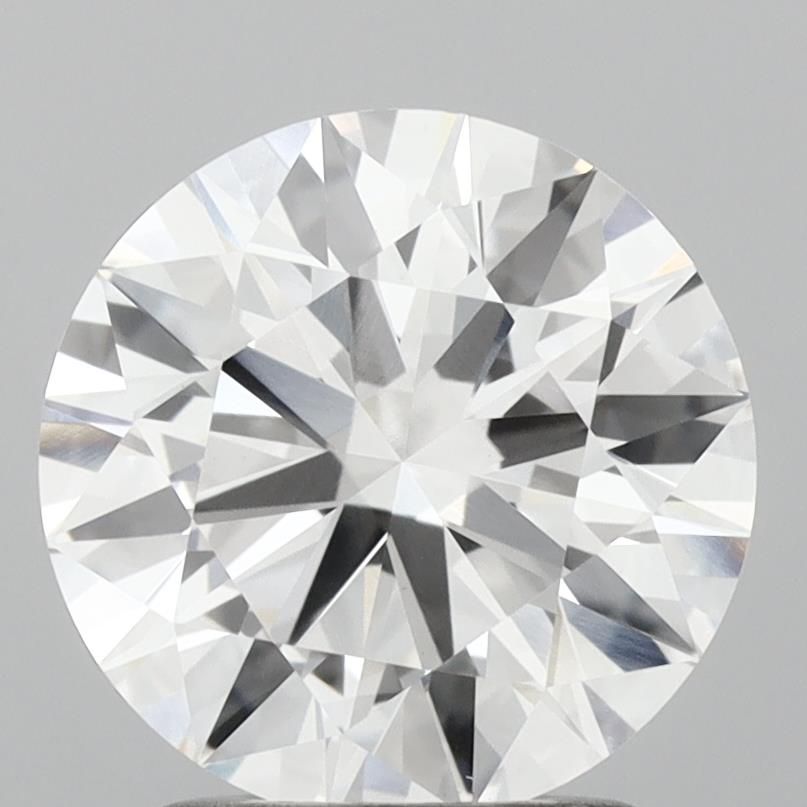 2ct Round E - VVS2 - Excellent cut - LD262277