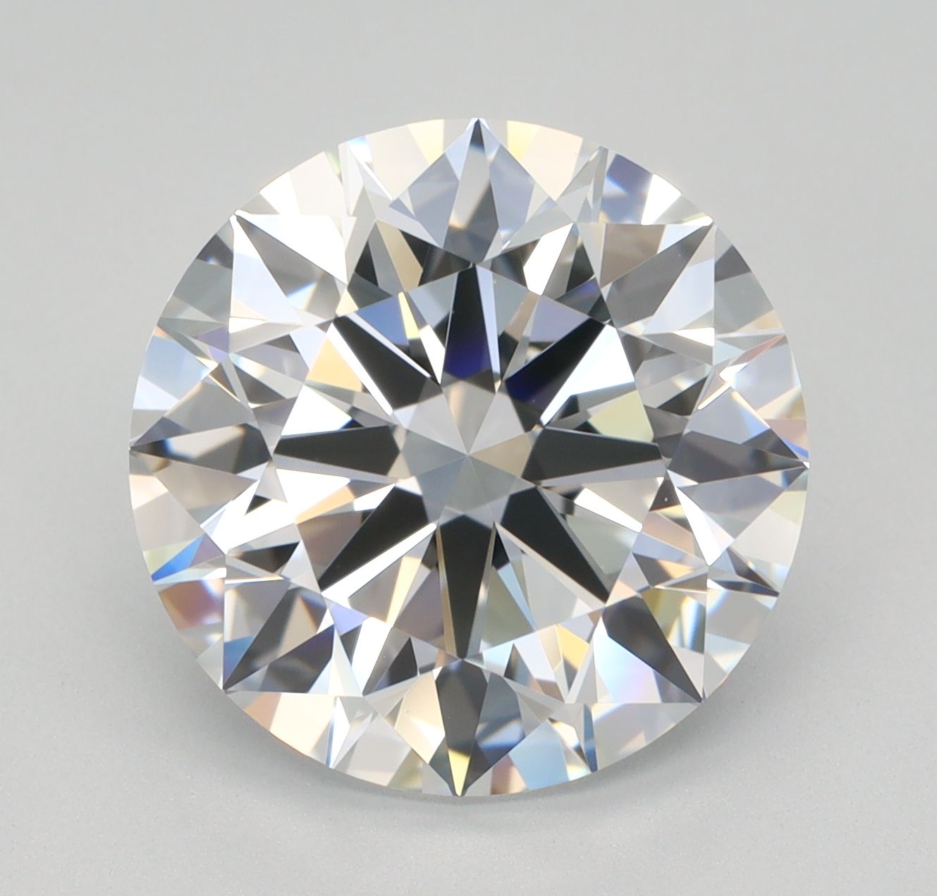 Diamant Rond 4.64 ct - Couleur D - Pureté VVS1