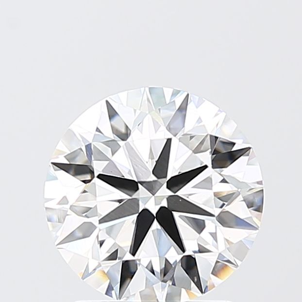 2ct Round E - VS1 - Excellent cut - LD203964