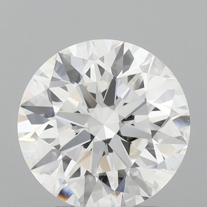 2ct Round E - VVS2 - Excellent cut - LD342481
