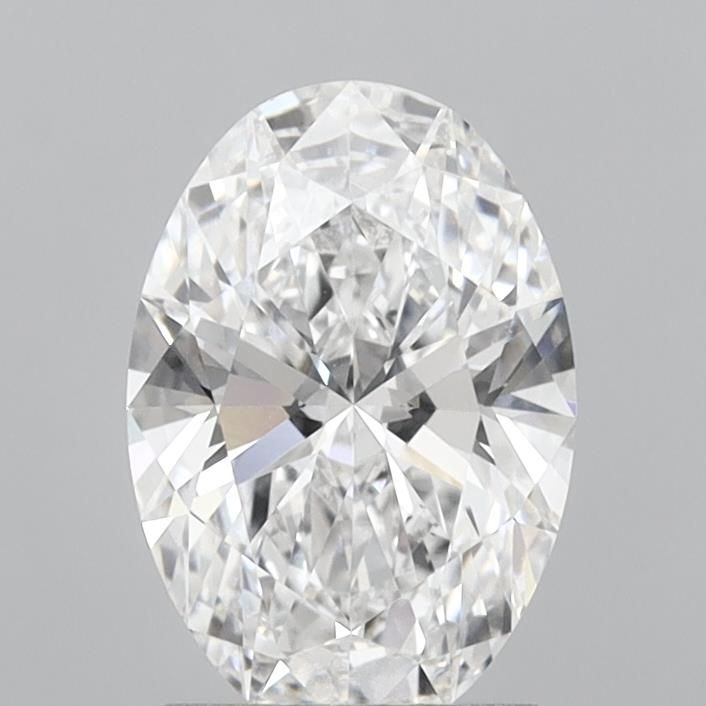 2ct Oval D - VVS1 - Excellent cut - LD75730