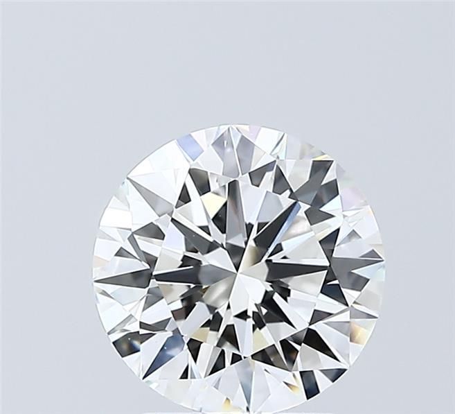 2ct Round E - VVS2 - Very Good cut - LD261637