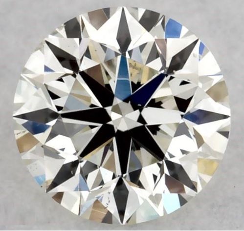 0,30 ct Okrągły diament naturalny
