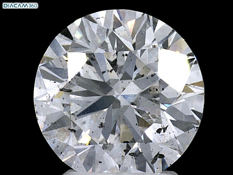 3,01 ct Okrągły diament naturalny