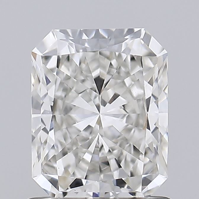 1.03 Carat radiant Lab Grown Diamond Front View
