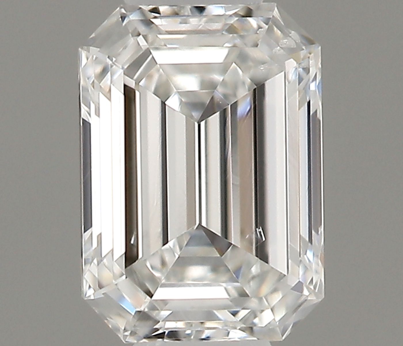 0.26 Carat F SI1 Emerald Diamond