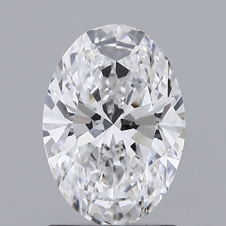 1.21 Carat oval Lab Grown Diamond Front Image