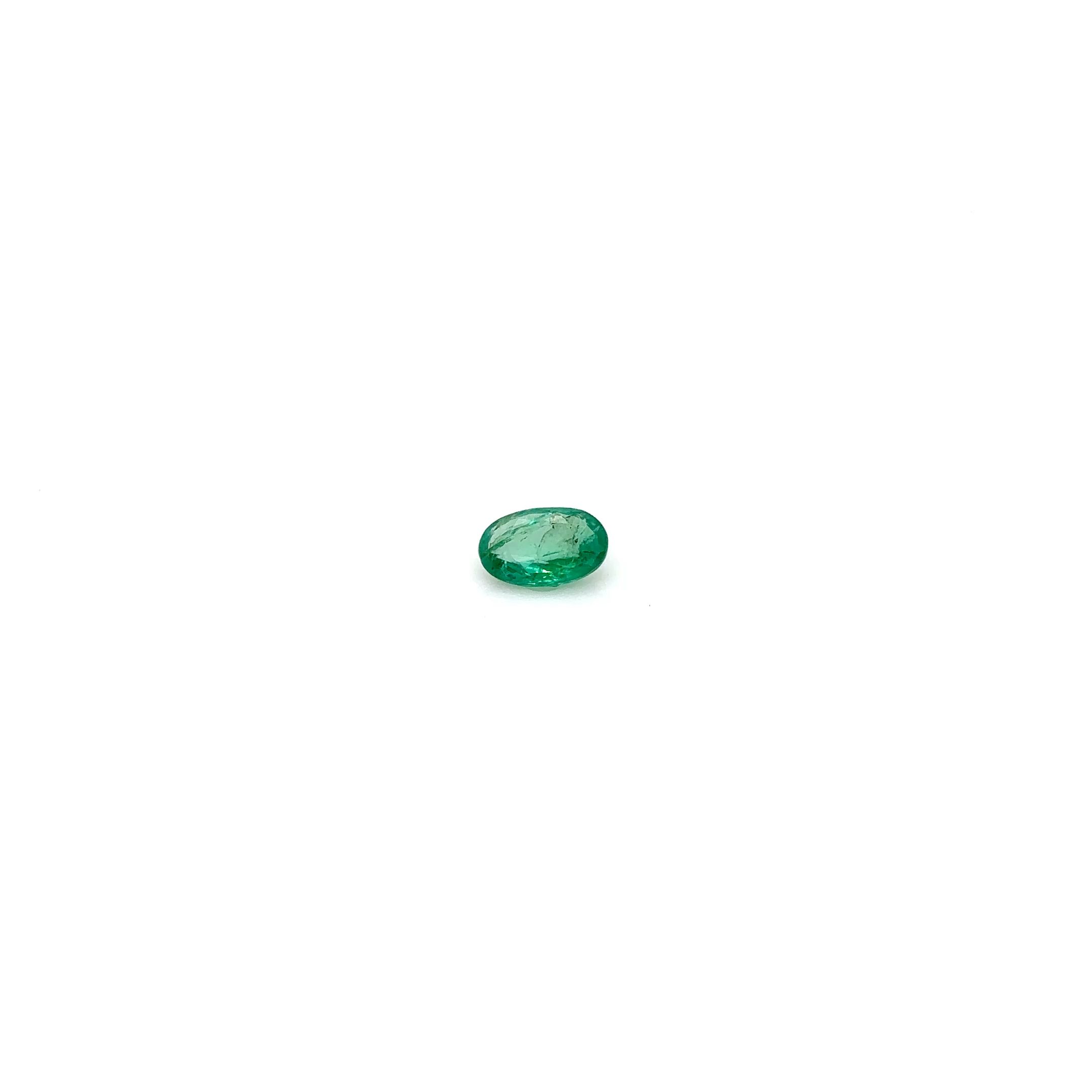 0.35 Carat Oval Emerald