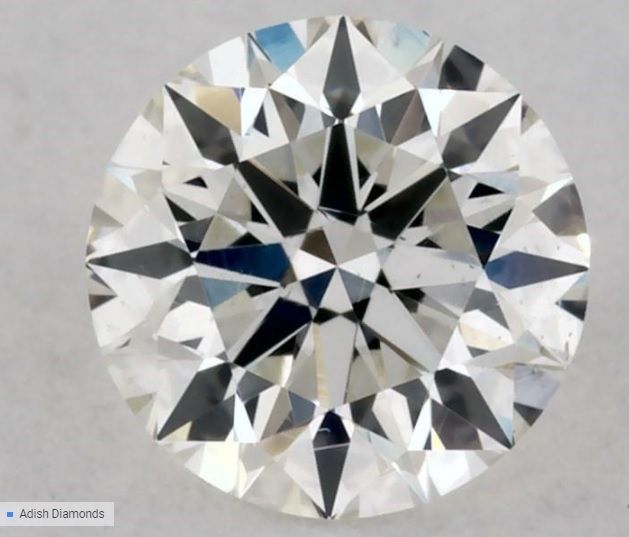0,30 ct Okrągły diament naturalny