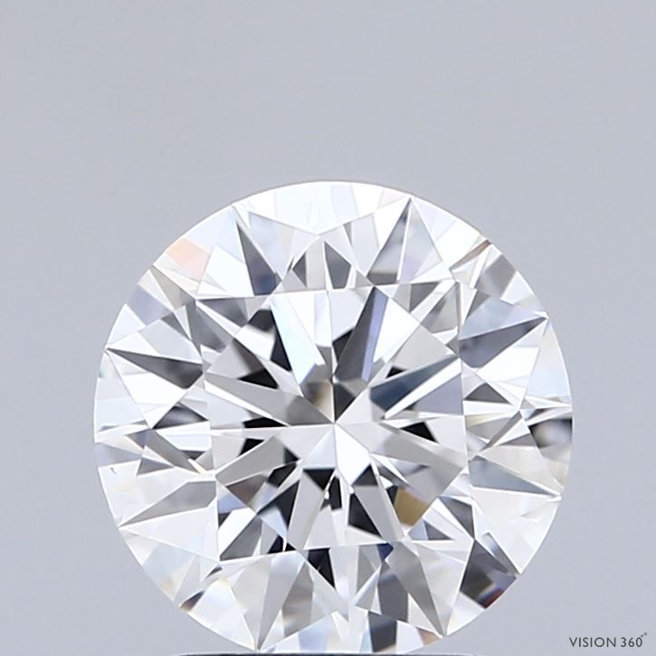 2ct Round D - VVS2 - Excellent cut - LD46869