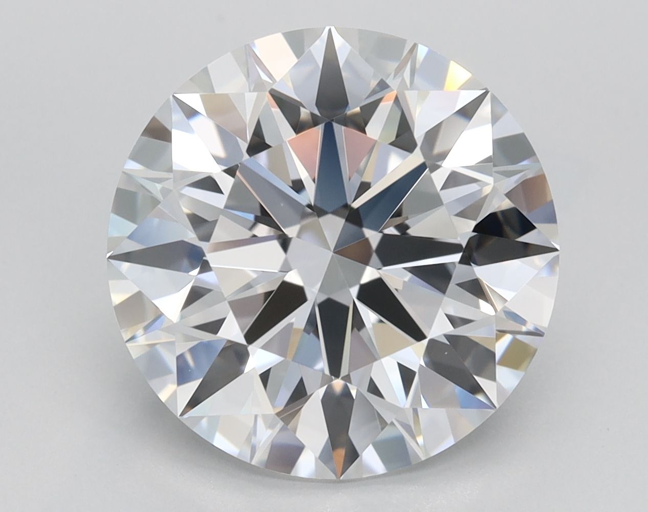 4,38 ct Okrągły diament laboratoryjny