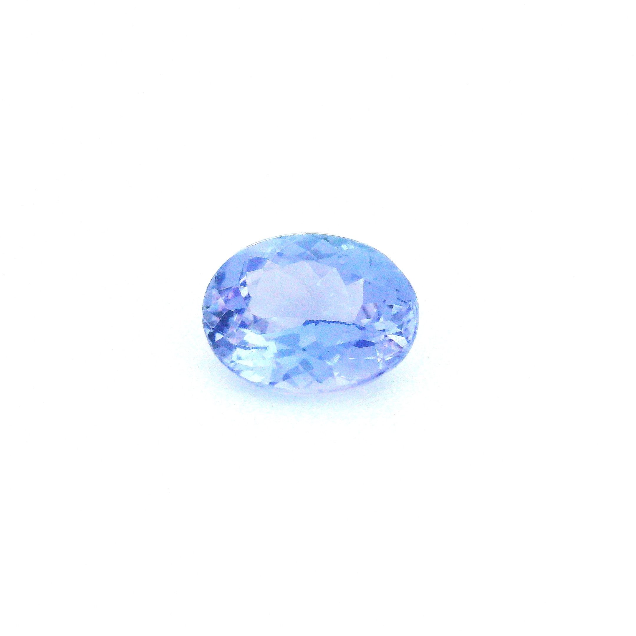 GSI 1.63 Carat Oval Tanzanite
