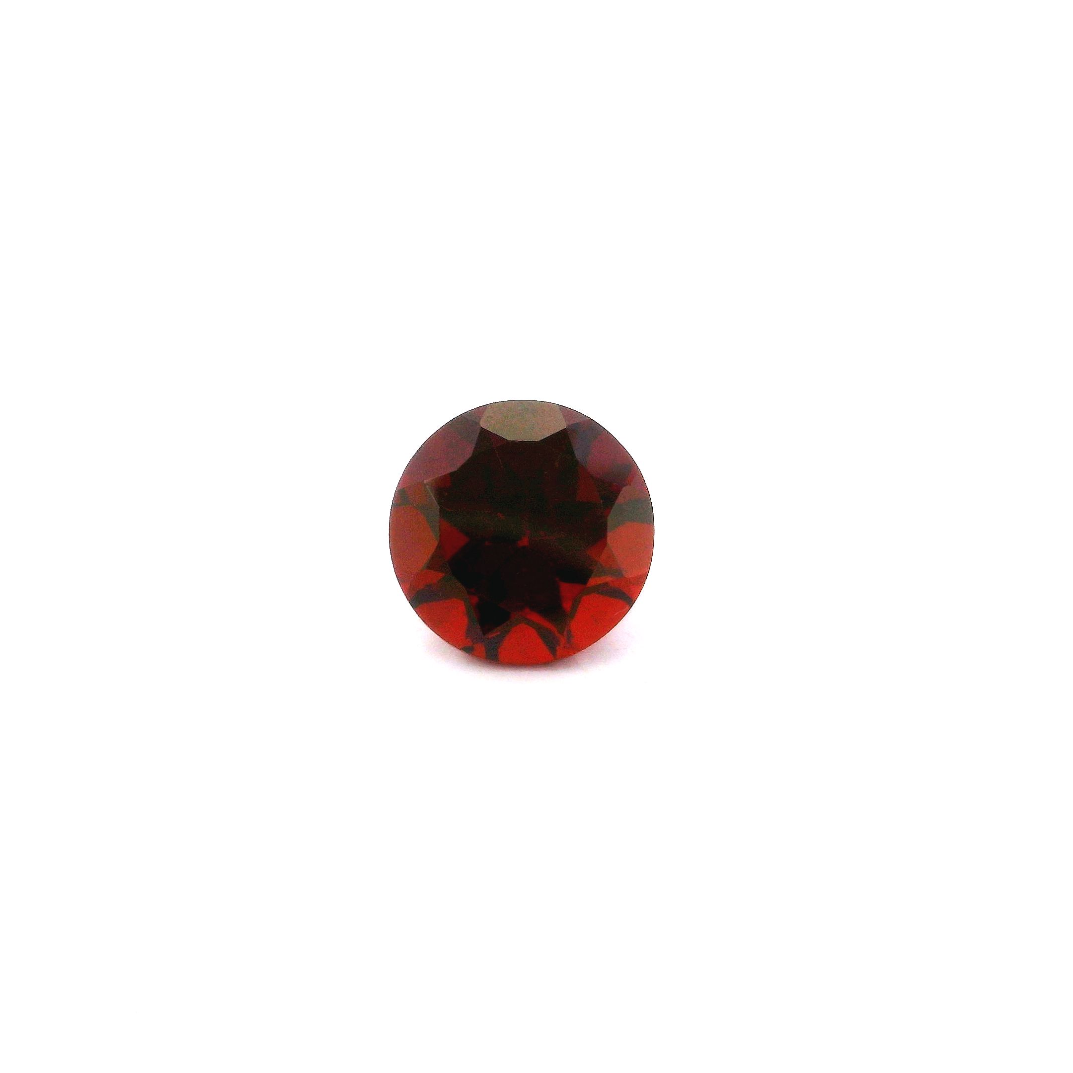 Certified Garnet Round 2.43 ct gemstone, Red