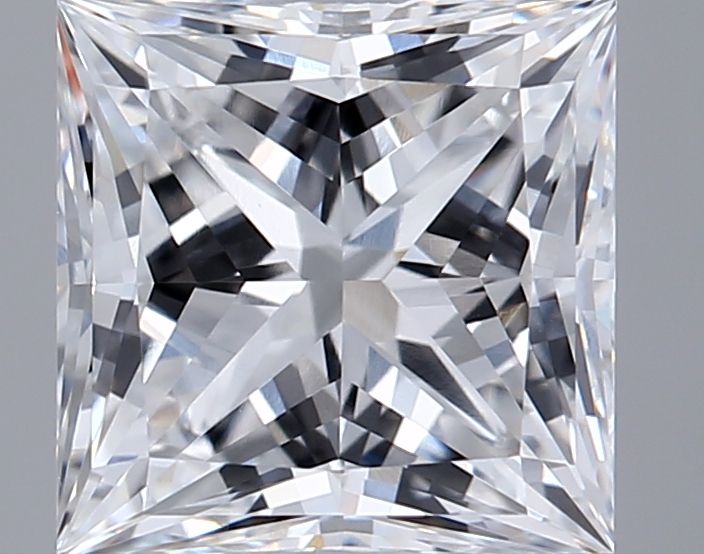 2.01ct Princess D - VVS2 - Excellent cut - LD163902