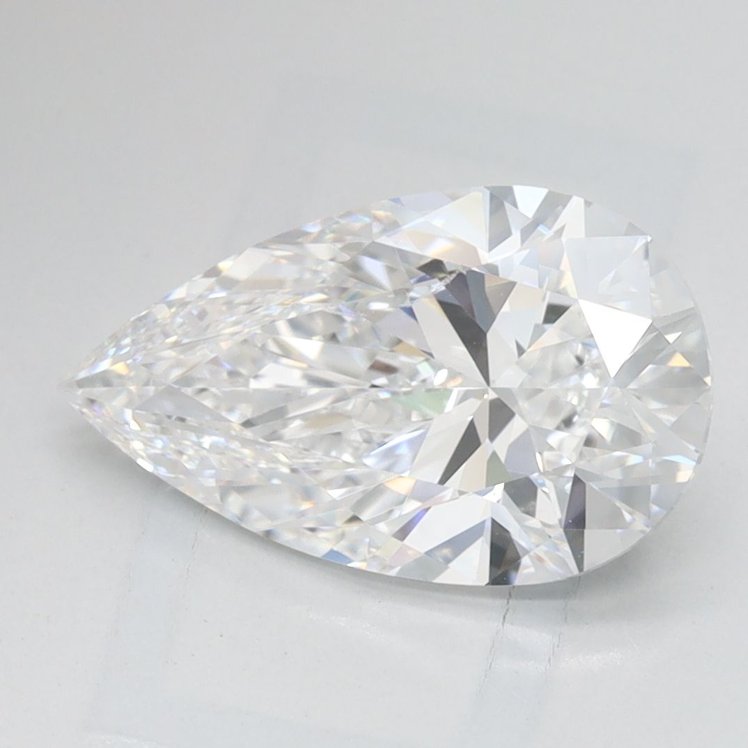 2ct Pear D - IF - Excellent cut - LD91275