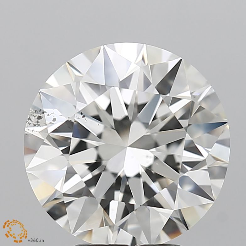 4,03 ct Okrągły diament naturalny