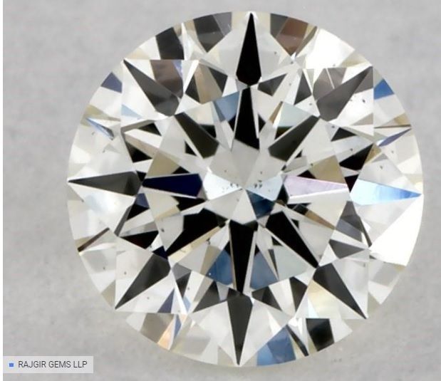 0,30 ct Okrągły diament naturalny