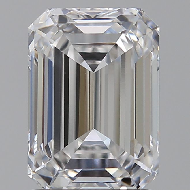 2.04ct Emerald D - VVS1 - Excellent cut - LD234471